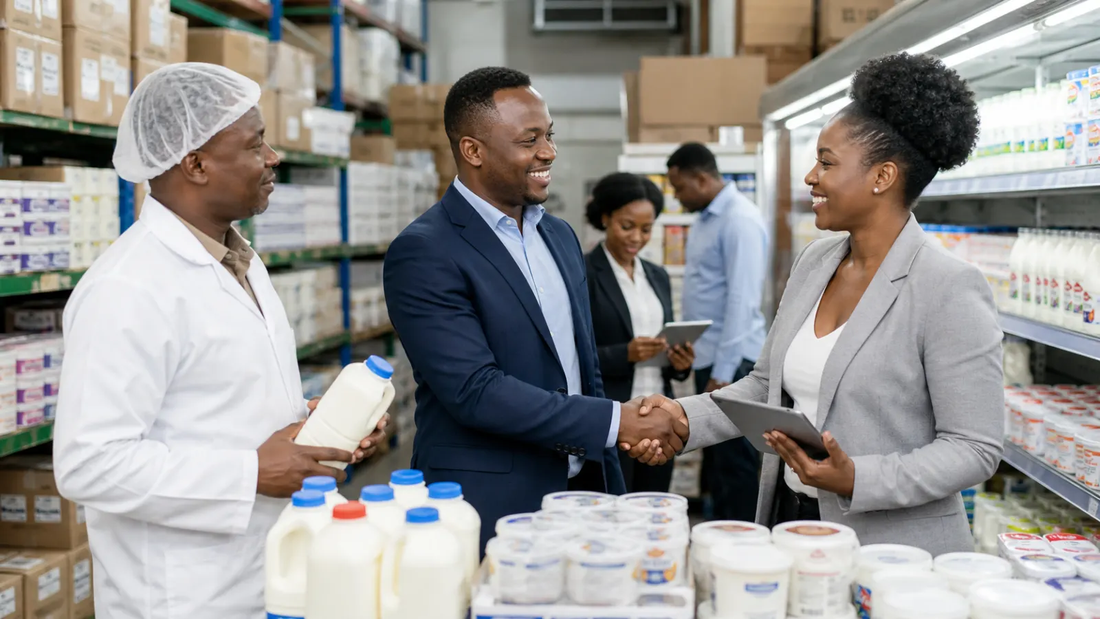 African distributor partnership